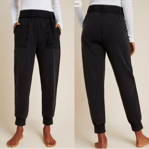 ANTHROPOLOGIE Saturday Sunday Sydney Waisted Joggers Size XS - Picture 1 of 17
